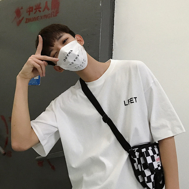 Korean Style Casual T-shirts for Men - Summer Chic Tops