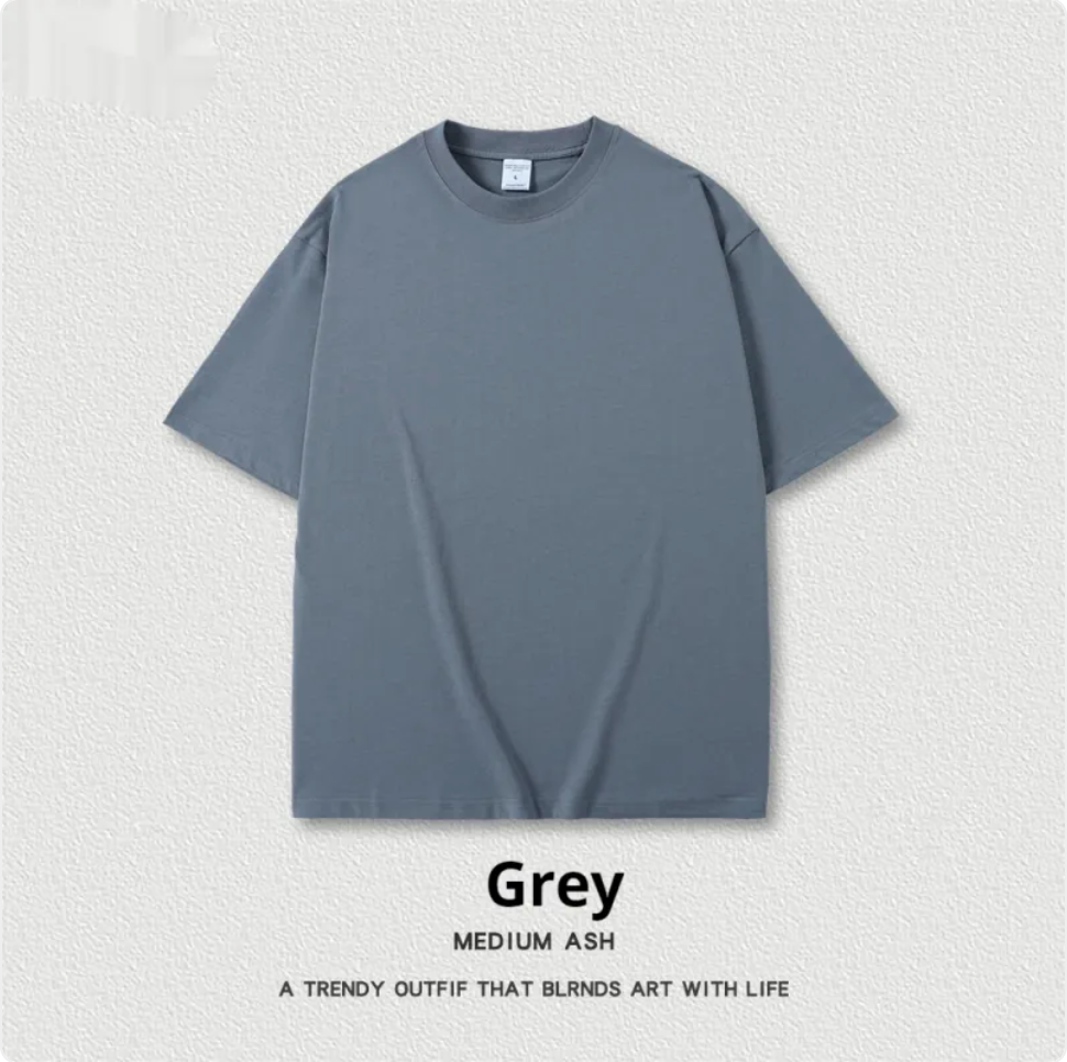 Heavyweight Cotton Drop Shoulder T-Shirt