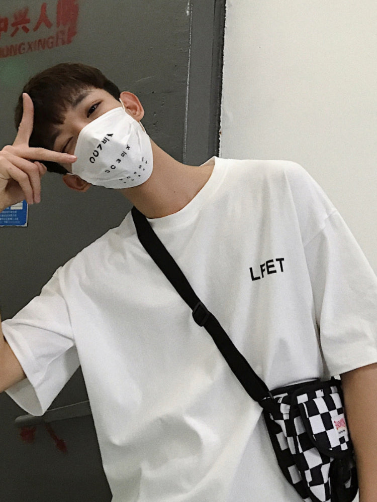 Korean Style Casual T-shirts for Men - Summer Chic Tops