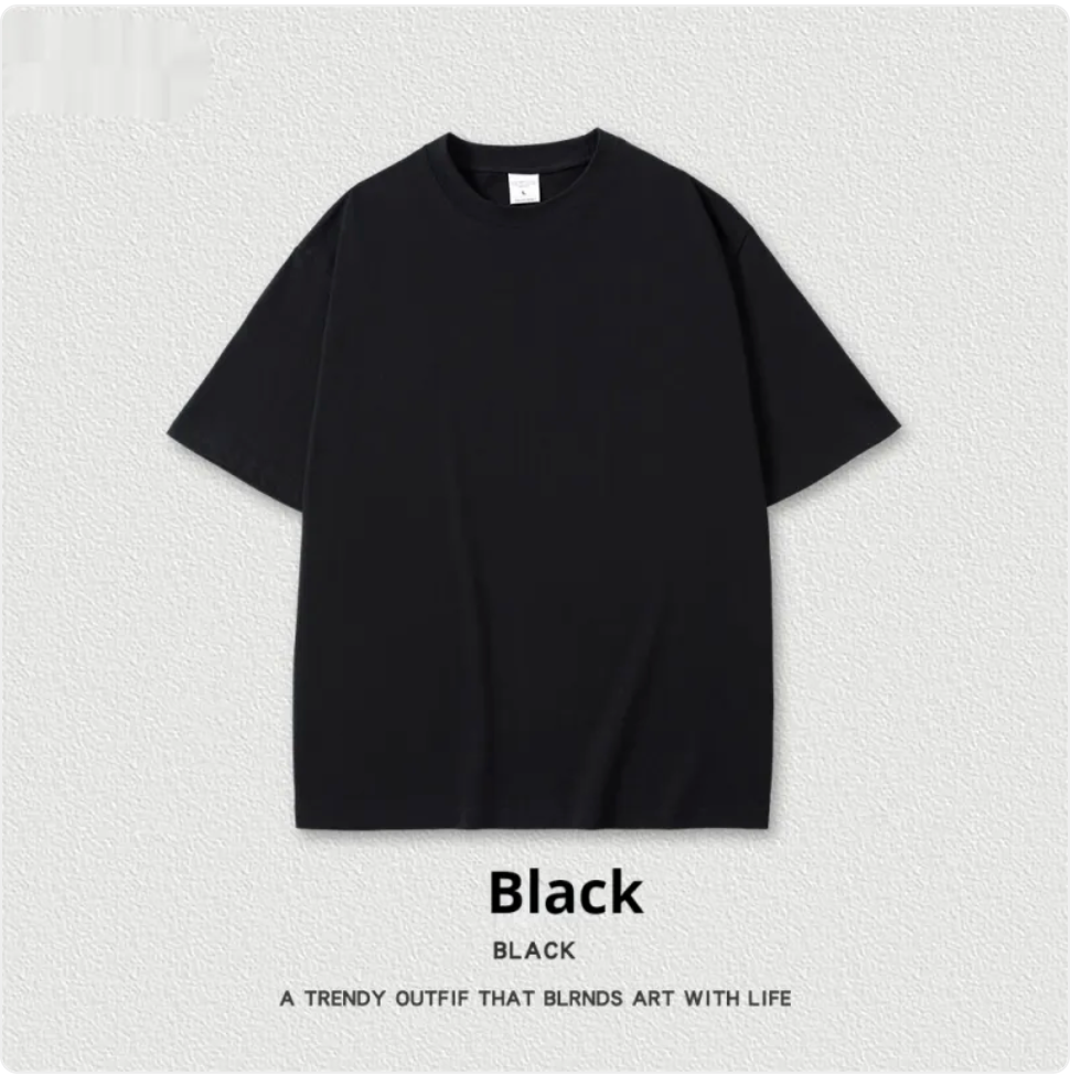 Heavyweight Cotton Drop Shoulder T-Shirt