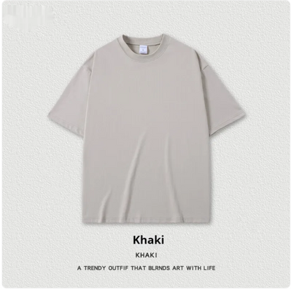 Heavyweight Cotton Drop Shoulder T-Shirt