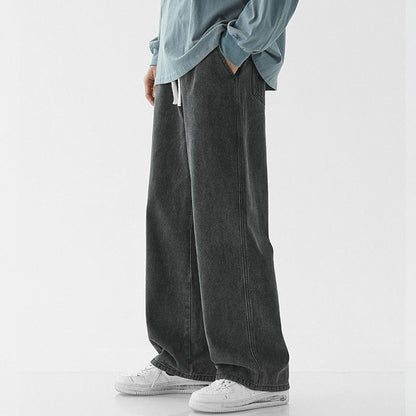 Casual Loose Straight Jeans for Men