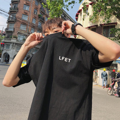 Korean Style Casual T-shirts for Men - Summer Chic Tops