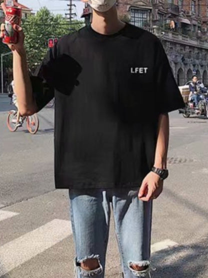 Korean Style Casual T-shirts for Men - Summer Chic Tops